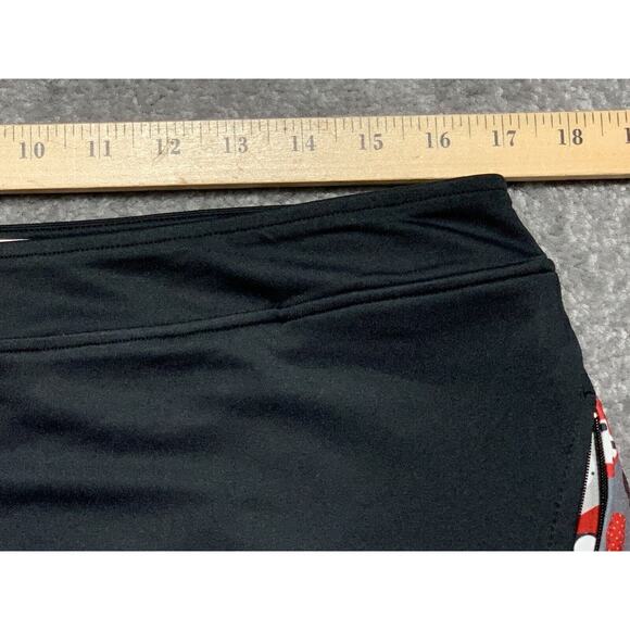 Golfher Golf Skort Women Size‎ L Black Zip Pockets Stretch Pull-On Lined - Picture 8 of 9